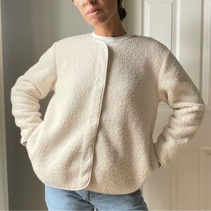 Old Navy Cream Teddy Jacket